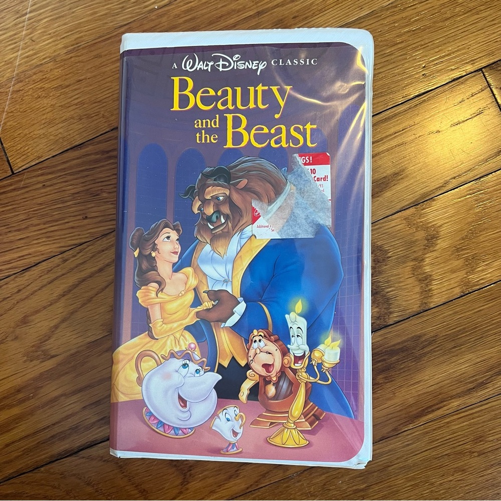 RARE BLACK DIAMOND VHS Disney Beauty and the Beast #1325